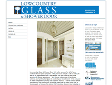 Tablet Screenshot of lowcountryglass.net